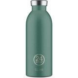 24 Bottles 500 ml Yeşil Clima Bottle Rustic Moss Green Paslanmaz Çelik Termos