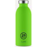 24 Bottles 500 ml Yeşil Clima Bottle Stone Lime Green Paslanmaz Çelik Termos
