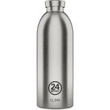 24 Bottles 850 ml Clima Bottle Brushed Steel Paslanmaz Çelik Termos