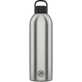 24 Bottles Clima Bottle Brushed Steel Paslanmaz Çelik Termos 1500 ml - Metalik Gri