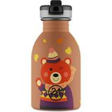 24 Bottles Sweet Bear Paslanmaz Çelik Çocuk Su Matarası 250 ml Renkli ve Hafif Tasarım