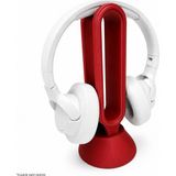 24 cm Kırmızı 3D Baskı Kulaklık Standı – Masaüstü Kulaklık Askılığı ve Organizer