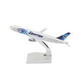 24-Hours 1:400 16 cm Mısır Hava B777-300 Alaşım Metal Model Oyuncak Uçak Kalıp Uçaklar