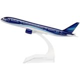 24-Hours Azerbaycan Havayolları 787 Uçak Modeli Alaşım Metal Model Süslemeleri Uçak Modeli Döküm 1:400