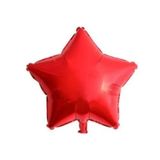 24 İNC YILDIZ KIRMIZI RENK FOLYO BALON