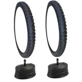 24 Jant Bisiklet Ön - Arka İç Ve Dış Lastik Seti (24X 1.95) Ekonok Seri