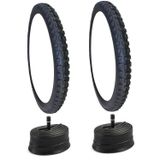 24 Jant Bisiklet Ön - Arka İç ve Dış Lastik Seti (24X 1.95) Ekonomik Seri