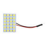 24 Ledli 5050 Smd Board Beyaz Araba Araç Dolap Bagaj İçi Tavan Lambası Mini Aydınlatma Paneli Gece Lambası Mobil Aydınlatma Basamak Torpido
