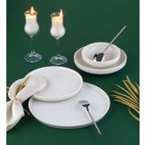 24 Parça Pure Bone Porselen Yemek Takımı