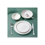 24 Parça Pure Platin Bone Porselen Yemek Takımı