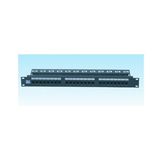 24 Port Cat6 UTP Patch Panel Dolu