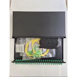 24 Port Fiber Optik Apc Patch Panel Set