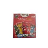 24 Renk Pastel Boya Karton Kutu 1 Paket 24 Lü Pastel Boya Seti