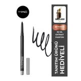 24 Saat Kalıcı Jel Eyeliner – Suya Dayanıklı ve Yüksek Pigmentli - Carbon Black MAC-EYELINER-GLIDE-19