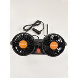 24 Volt Araç Içi Torpido Üstü Çift Fanlı Oto Vantilatör 6400609