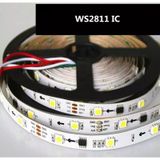 24 Volt Gün Işığı Pixel Şerit Led Ws2811 Ip20 5m