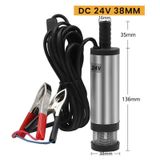 24 Volt Mazot Yağ Aktarma Pompası, Dc Mini Dalgıç Pompa Süzgeçli