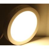 24 Watt Sıva Üstü Yuvarlak Led Panel Aydınlatma Armatür Sarı Işık Beyaz