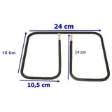 24 x 15 cm Tost Makinesi Rezistansı 900 Watt - 110 V