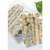 240 Adet Small Çok Kuvvetli 3m Takma Tırnak Yapıştırma Bandı Çift Taraflı Yapıştırıcı Bant Easy Beauty - 12