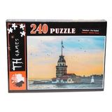 240 Parça Kutulu Puzzle - En Gözde Şehirler : Kız Kulesi