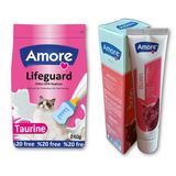 240G-Lifeguard Yavru Kedi Sut Tozu, Tuy Sagligi İcin Biyotin Malt 100Ml, Biberon