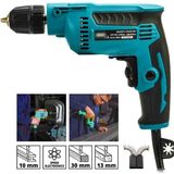 240V 60Hz Profesional 580W Metal Şanzıman 10MM Elektrikli Matkap Vidalama