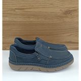 241281 Laci Deri Casual Erkek Ayakkabı - Laci - Mavi