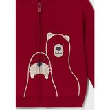 2428 Rojo Mayoral Erkek Çocuk Sweatshirt - Kırmızı - 3 Yaş