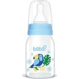 243 Pp Biberon 125 ml - Mavi, Sağlıklı ve Güvenilir Bebek Beslenme Ürünü - Ahşap - Ceviz