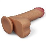 24,5 cm Gerçekçi Kalın Dildo Penis - King Sized - LV2206