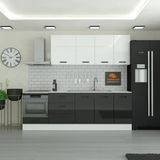 245 cm Mutfak Dolabı Mdf Kapak Tezgah Dahil YRKN245 99