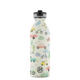 24Bottles - Kids Bottle Adventure Friends Paslanmaz Çelik Çocuk Su Matarası 500 ml