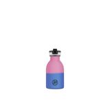24Bottles Kids Bottle Reactive Pembe/Mavi Paslanmaz Çelik Çocuk Su Matarası 250 ml