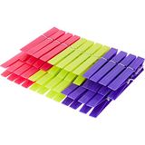 24'lü Plastik Çamaşır Mandalı Paketi, Tekli, Standart - 0,25 gr