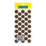 24MM Yuvarlak Yapışkanlı Keçe Kahverengi