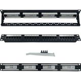 24PORT Cat6 Utp Modüler Dolu Patch Panel