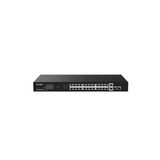 24Port Teg1128p-24-410W Gıgabıt 2-Sfp 410W Tam Poe Yönetilemez Swıtch