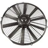 24V 14 Komple Yassı İnce Emıcı Aksiyel Fan Motoru 350Mm
