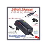 24V 2A Adaptör 5.5x2.5mm Jaklı Şarjlı Matkap,tornavida,su Arıtma 24 Volt Adaptör 24V Adaptör 2Amper