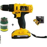 24V 5AH Darbeli Yedek Akülü Şarjlı Vidalama + Bosch Uç - Seçenek 1