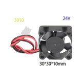 24V DC 3010 Fırçasız Axial Fan -XH2 Konektör L.10cm