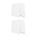 24w 30x30 Backlight Led Panel Armatür 3200k Sarı Işık 2 Adet