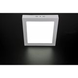 24W Kare Sıva Üstü Panel Tavan Armatürü Beyaz Işıklı