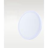 24W Sıva Üstü Yuvarlak LED Panel Beyaz Işık 6500K - Beyaz - Gold - Çok Renkli