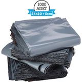 24X30 Cepsiz Gri kargo Poşeti (1000 Adet) – Ambalaj, Paketleme, E-Ticaret