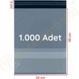 24X30+5 cm (24X35) Cepli Kargo Poşeti 1.000 Adet - 1000 Adet