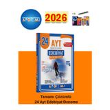 25-26 Apotemi Yayınları Ayt Edebiyat 24 Çözümlü Deneme+Android Kalem