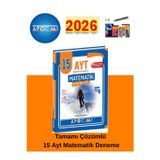 25-26 Apotemi Yayınları Ayt Matematik 15 Çözümlü Deneme+Android Kalem