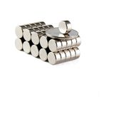 25 Adet 10 X 5 Mm Yuvarlak Güçlü Neodyum Mıknatıs
